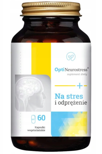 OptiNeurostress NA STRES, ODPRĘŻENIE I DOBRY NASTRÓJ  60 kapsułek NaturDay
