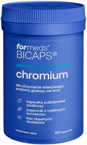 For Bicaps Chromium ODCHUDZANIE APETYT UTRATA WAGI 60 kapsułek