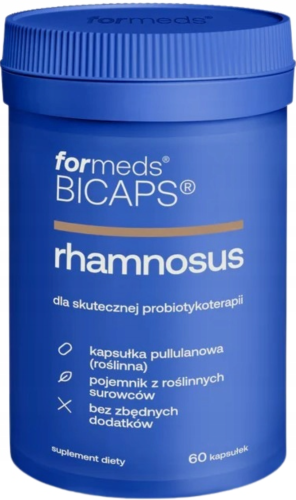 For Bicaps Rhamnosus PROBIOTYK NA JELITA 60 kapusłek