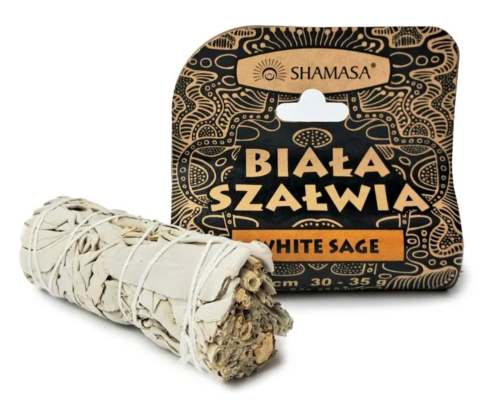 Biała szałwia NATURALNE KADZIDŁO Shamasa
