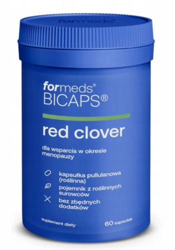 For Bicaps Red Clover NA MENOPAUZE SERCE I KOŚCI 60 kapsułek