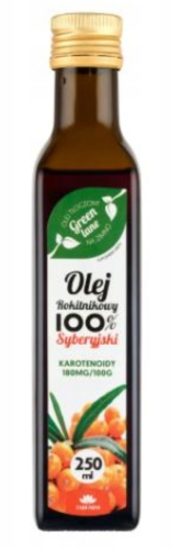 Olej rokitnikowy syberyjski NA ODPORNOŚĆ KWASY TŁUSZCZOWE  250 ml Virde