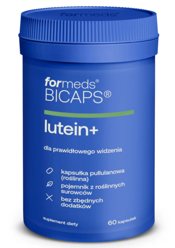 For Bicaps Lutein+ WSPARCIE WZROKU ZDROWE OCZY 60 kapsułek