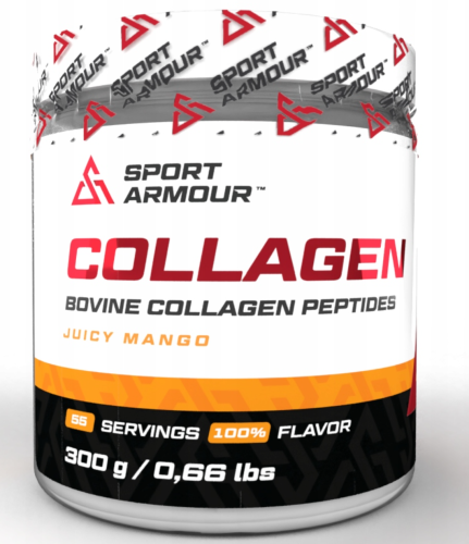KOLAGEN Sport Armour Collagen Mango PEPTYDY WOŁOWE NA STAWY I KOŚCI 300g