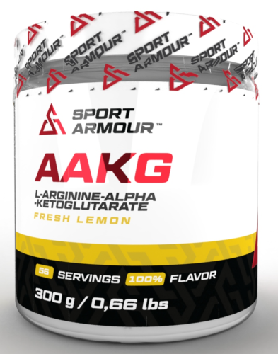 Aakg ARGININA Sport Armour  CYTRYNOWA PRZEDTRENINGÓWKA PREMIUM 300g