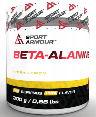 Beta Alanina Sport Armour  CYTRYNOWE PRZEDTRENINGÓWKA PREMIUM 300g