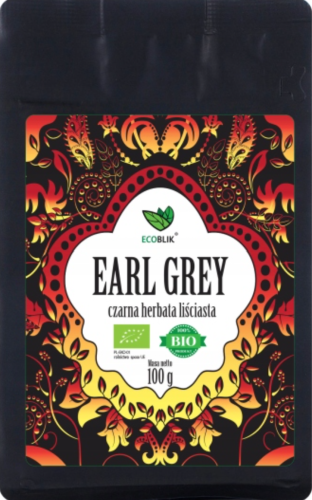 Ecoblik herbata czarna Earl Grey 100g