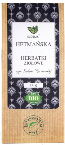 Herbata ziołowa Hetmanska WSPIERA DROGI ODDECHOWE ODPORNOŚĆ 60g EcoBlik