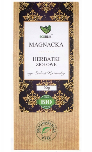 Herbata ziołowa Magnacka RELAKS ODPORNOŚĆ RÓWNOWAGA PSYCHICZNA 90g EcoBlik