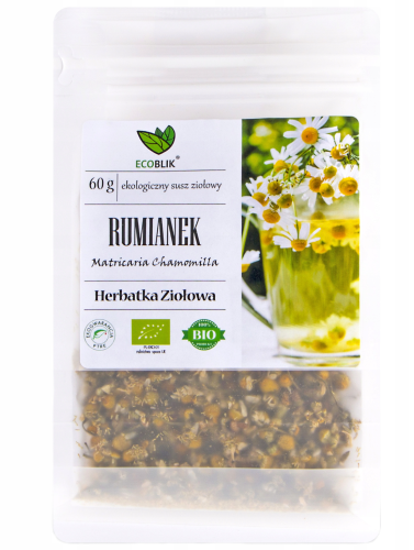 Herbata ziołowa Rumianek EKO 60 g EcoBlik