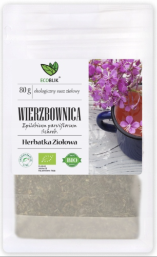 Herbata ziołowa Wierzbownica drobnokwiat EKO ZDROWIE PROSTATY 80 g EcoBlik