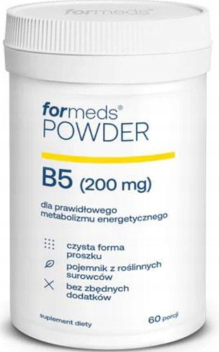 For Powder B5 KWAS PANTOTENOWY NA ZMĘCZENIE I WŁOSY