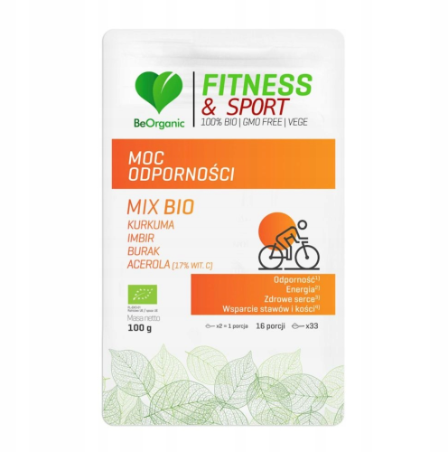 Moc odporności W PROSZKU BIO 100g BeOrganic