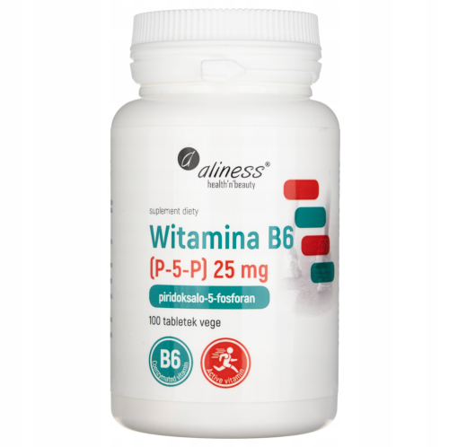 WITAMINA B6 NA UKŁAD NERWOWY I ODPORNOŚCIOWY 100 tabletek Aliness