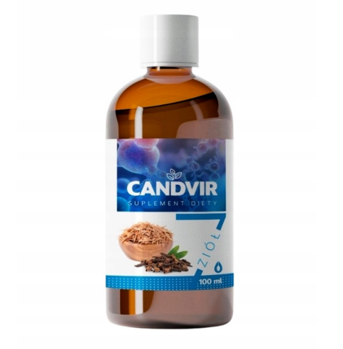 Candvir koncentrat ziołowy OCZYSZCZENIE GRZYBICA 100ml Ekototu