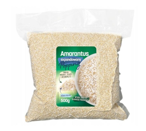 Amarantus ekspandowany popping 500g Targroch