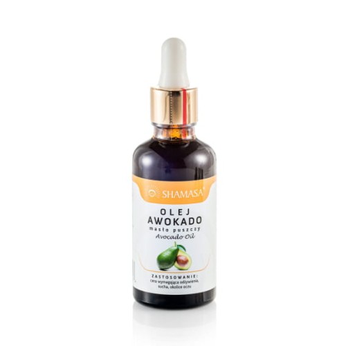 Olej awokado ODŻYWIENIE REGENERACJA SKÓRY I WŁOSÓW 50 ml Shamasa