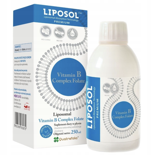 Liposol Liposomalna Witamina B Complex 250ml