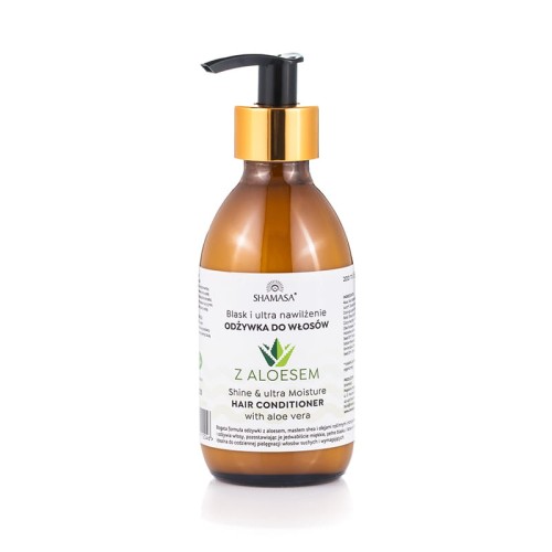 Naturalna odżywka do włosów z aloesem 200ml Shamasa
