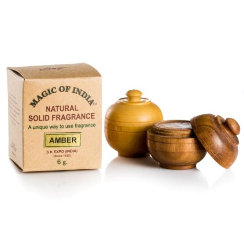 Perfumy Magic of india amber naturalne perfumy w kremie 6 g Shamasa