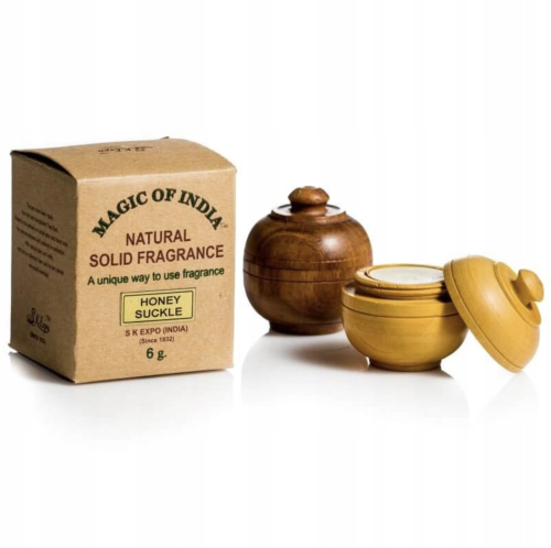 Perfumy Magic of india honey suckle naturalny perfum w kremie 6 g Shamasa