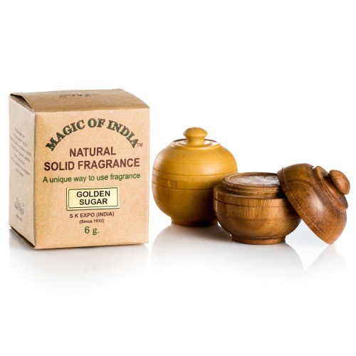 Perfumy Magic of india Golden Sugar Naturalny perfum w kremie 6g