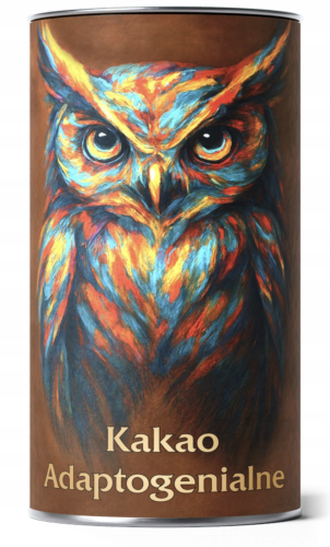 Kakao Adaptogenialne Lion's Mane Reishi Rhodiola NA ZDROWIE STRES I ENERGIĘ 100g