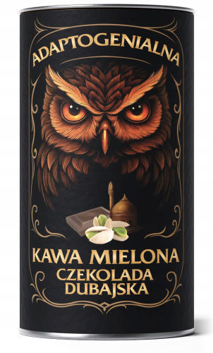 Kawa mielona Adaptogenialna smak Czekolada Dubajska Lion's Mane Reishi 200g