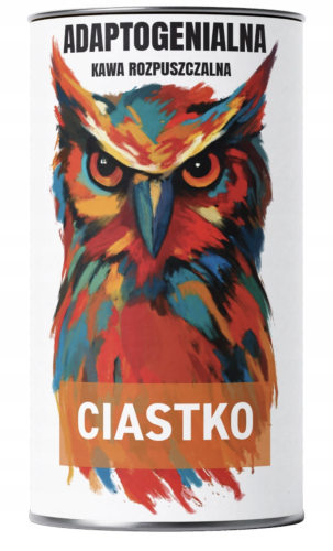 Kawa rozpuszczalna Adaptogenialna smak - Ciastko Lion's Mane Reish NA STRES 200g