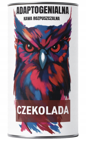 Kawa rozpuszczalna Adaptogenialna smak - Czekolada Lion's Mane Reishi NA STRES 200g