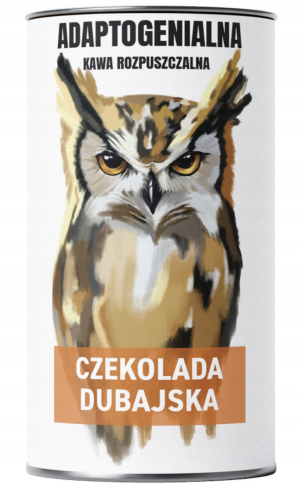 Kawa rozpuszczalna Adaptogenialna smak - Czekolada Dubajska Soplówka NA STRES 200g
