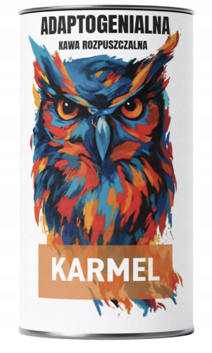 Kawa rozpuszczalna Adaptogenialna smak - Karmel Lion's Mane Reishi NA STRES 200g