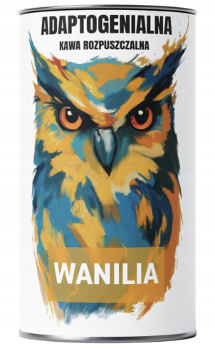 Kawa rozpuszczalna Adaptogenialna smak - Wanilia Lion's Mane Reishi NA STRES 100g
