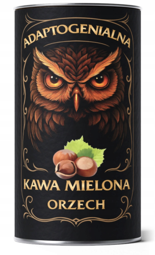 Kawa mielona Adaptogenialna smak - Orzech Lion's Mane Reishi Chaga NA STRES 100g