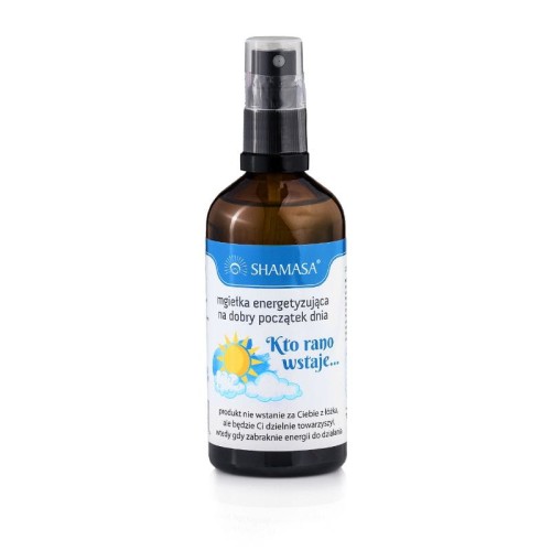 Mgielka kto rano wstaje... mgiełka do aromaterapii 100 ml Shamasa