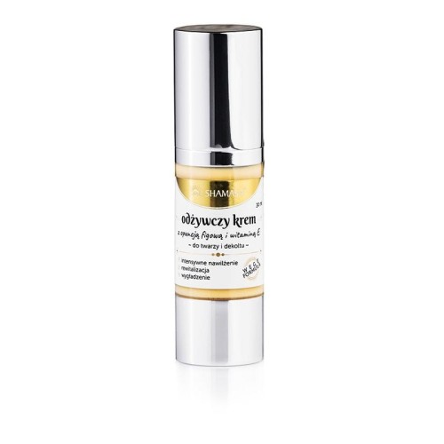 Odżywczy krem z opuncją i witaminą E 30 ml Shamasa