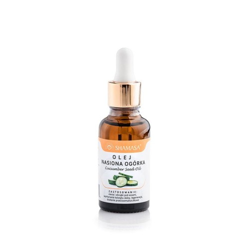 Olej z ogórka ROZJAŚNIENIE ODŚWIEŻENIE 30ml Shamasa