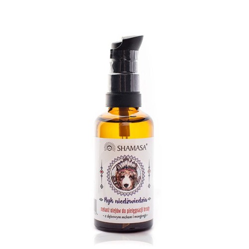 Olejek do brody Ryk Niedźwiedzia z mchem dębowym 50ml Shamasa