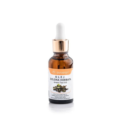 Olej z zielonej herbaty ANTYOKSYDANT 30ml Shamasa