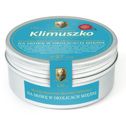 Mazidło na skórę w okolicach mięśni 150 ml Klimuszko