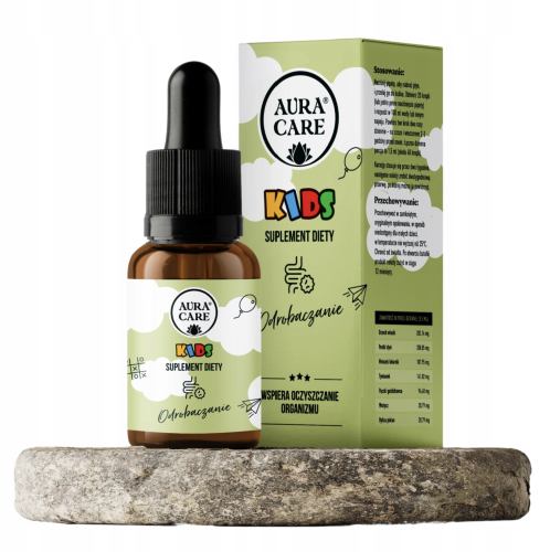 Odrobaczanie KIDS NATURALNA FORMUŁA ZIOŁOWA Aura Care 50ml