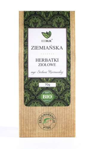 Herbata Ziemianska ziołowa OCZYSZCAJĄCA 70g EcoBlik