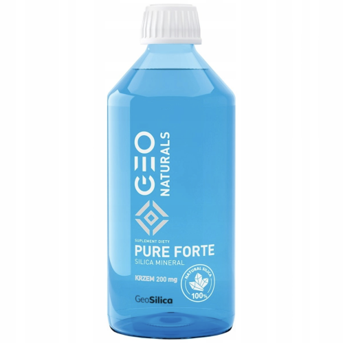 Geonaturals krzem FORTE NA KOŚCI STAWY I SKÓRĘ 200 mg 500 ml