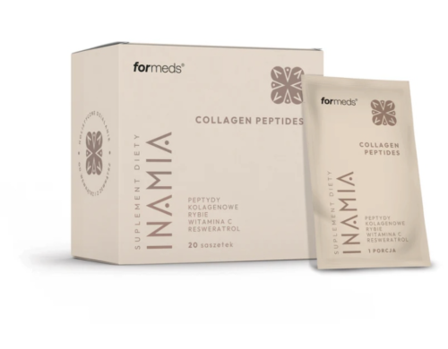 INAMIA COLLAGEN PEPTIDES ODMŁADZAJĄCY KOMPLEKS PEPTYDÓW KOLAGENOWYCH 20 saszetek formeds