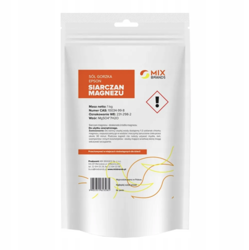 Sól gorzka Epsom siarczan magnezu 1kg
