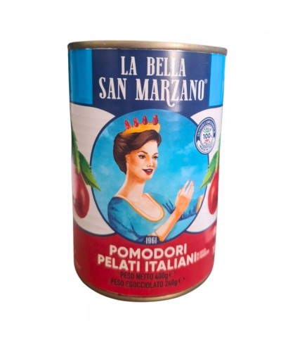 Pomidory pelati bez skórki w puszce 400g