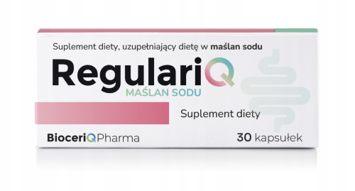 RegulariQ MAŚLAN SODU NA JELITA 60 kapsułek BioceriQ