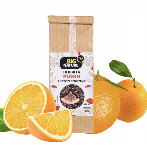 Herbata PUERH PIERWSZE SPOJRZENIE BigNature 50g