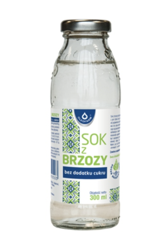 Brzoza sok bez dodatku cukru Oleofarm 300ml