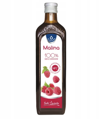 Sok malinowy 490ml Oleofarm